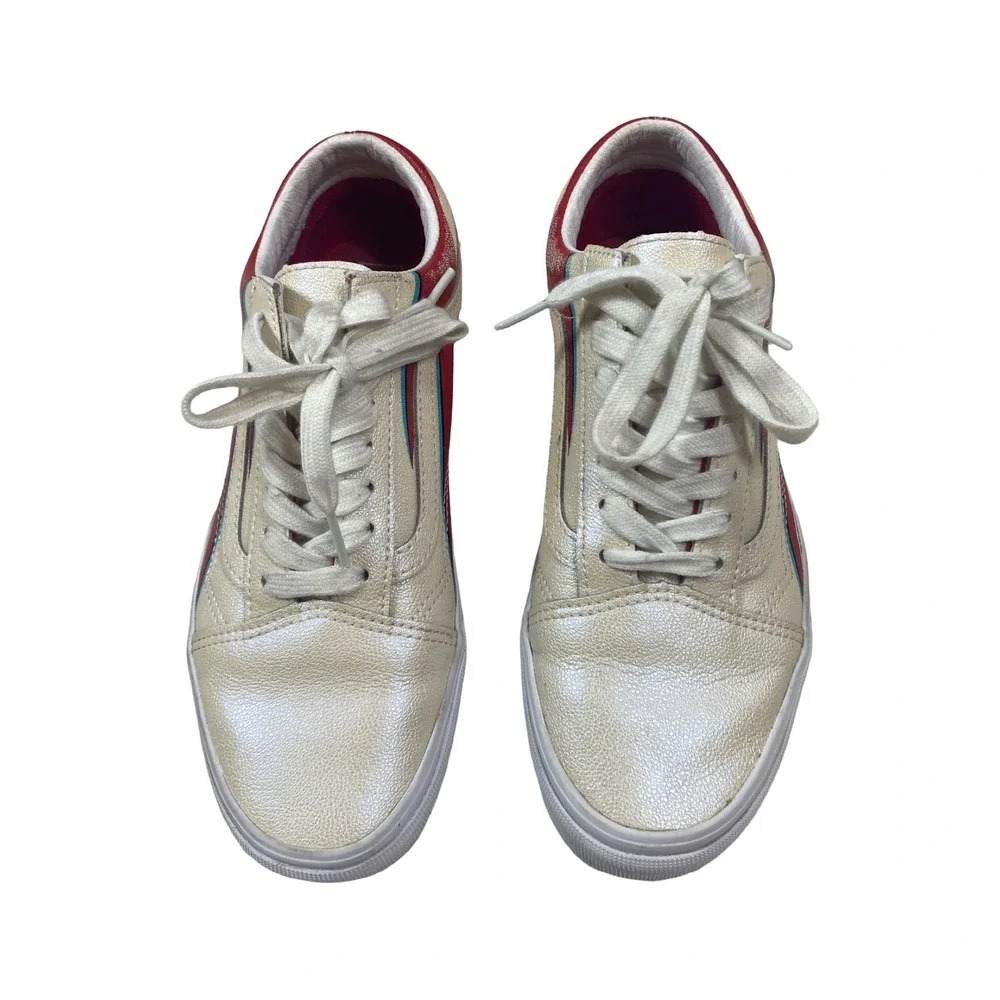 Vans Old Skool David Bowie Aladdin Sane Sneakers Mens 6 Womens 7.5‎ Limited Rare